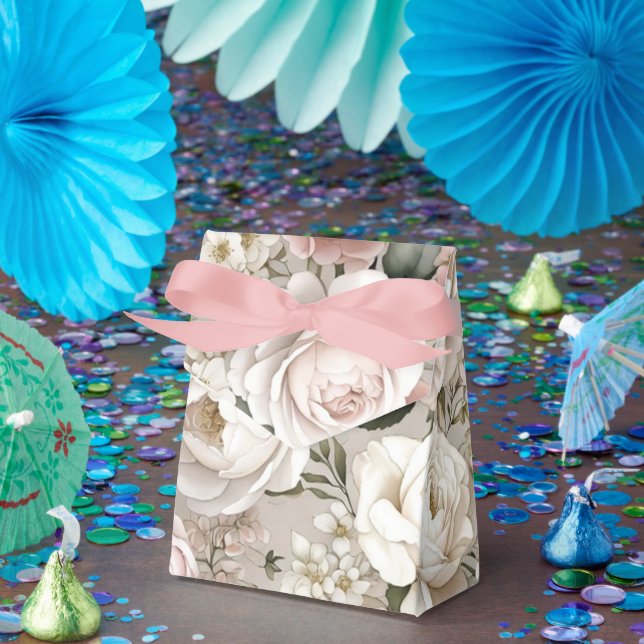 Caixinha De Lembrancinhas First Bloom Baby Shower Party Favor Box (Festa)