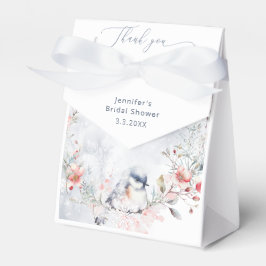 Caixinha De Lembrancinhas Flocos de neve de Inverno Snow in Love noiva Obrig