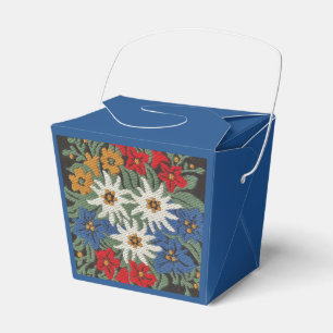 Caixinha De Lembrancinhas Flor alpina suíça de Edelweiss
