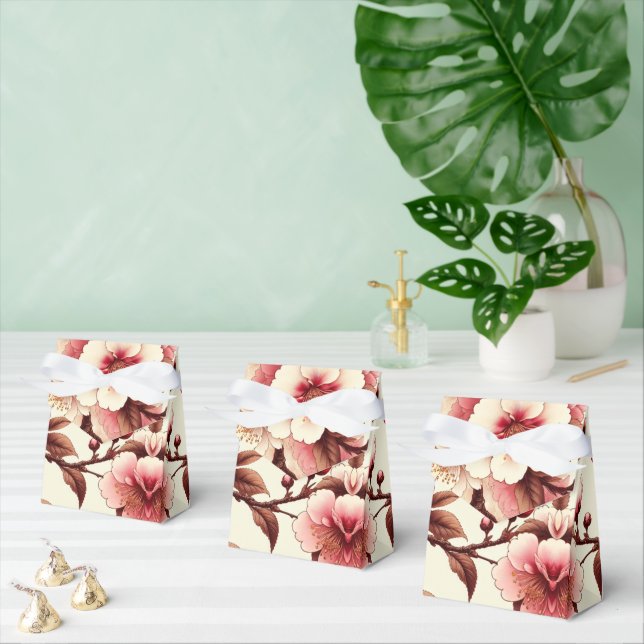 Caixinha De Lembrancinhas Flor de Cerejeira (Múltiplo)