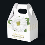 Caixinha De Lembrancinhas Flor de Crisântemo<br><div class="desc">Crisântemo Branco com Charme do Sul.</div>