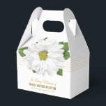 Caixinha De Lembrancinhas Flor de Crisântemo<br><div class="desc">Crisântemo Branco com Charme do Sul.</div>