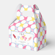 Flor Rosa E Chá de fraldas De Picolé