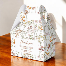 Caixinha De Lembrancinhas Flor Selvagem Bebê Chic No Jardim Bloqueio