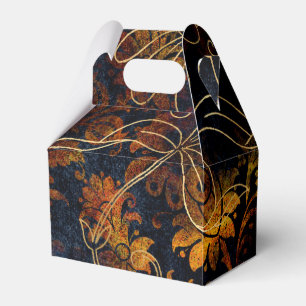 Caixinha De Lembrancinhas Floral Damask Antigo