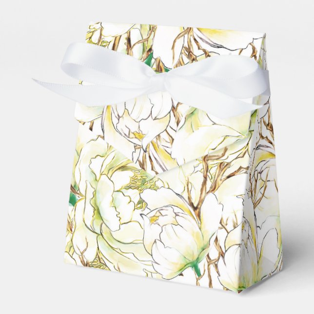 Caixinha De Lembrancinhas Floral Favor Box (Frente)