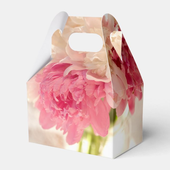 Caixinha De Lembrancinhas Floral Gable Favor Box (Frente)