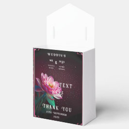 Caixinha De Lembrancinhas Floral Lotus Wedding Suite | Starry Night Romance