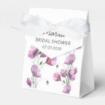 Floral purpl aquarela Casamento elegante