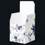 Caixinha De Lembrancinhas Flores azuis<br><div class="desc">Flores azuis</div>