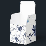 Caixinha De Lembrancinhas Flores azuis<br><div class="desc">Flores azuis</div>