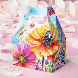 Caixinha De Lembrancinhas Flores e Damibugs