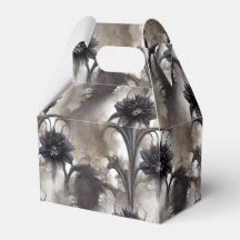 Flores Pretas Estilo Gótico