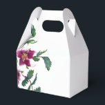 Caixinha De Lembrancinhas Flores silvestres cor-de-rosa-escuro Elegante<br><div class="desc">Flores silvestres cor-de-rosa-escuro Elegante</div>