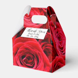 Caixinha De Lembrancinhas Flores vermelhas rosas vermelhas Elegantes