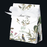 Caixinha De Lembrancinhas Folhas de Eucalipto Rústico Verde Folhagem Vintage<br><div class="desc">Uma bela caixa de lembrança com folhas de eucalipto rústico,  folhagem vintage e pássaros. Um design elegante ideal para qualquer tema de casamento. Convites de casamento e outros itens de papelaria correspondentes também estão disponíveis.</div>