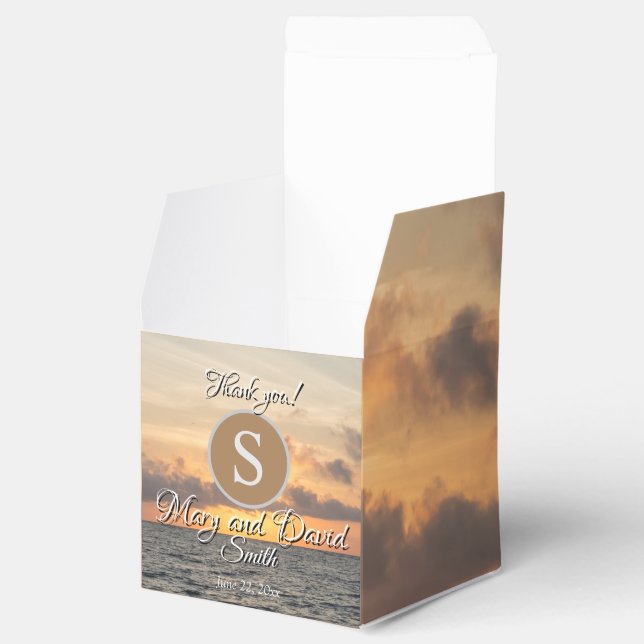 Caixinha De Lembrancinhas Folly Beach Wedding (Aberto)