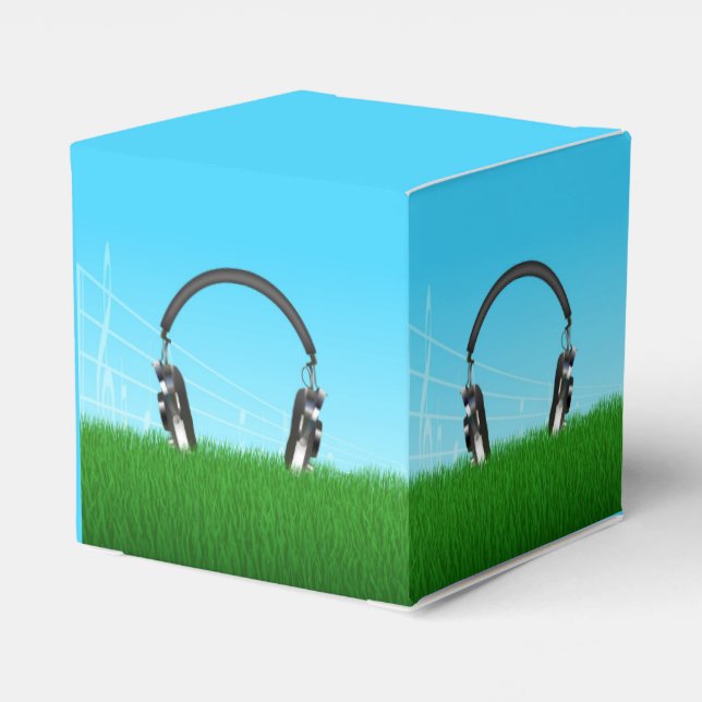 Caixinha De Lembrancinhas Fones de ouvido (Verso)