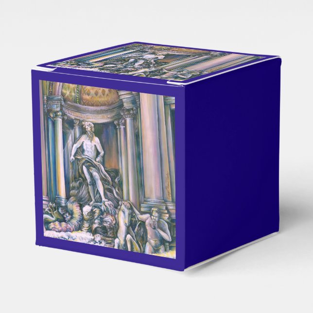 Caixinha De Lembrancinhas Fontana Di Trevi, Roma, Italy (Frente)