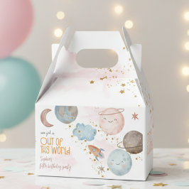 Caixinha De Lembrancinhas Fora deste aniversário de criança de aventura espa