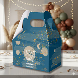 Caixinha De Lembrancinhas Fora deste aniversário do espaço mundial