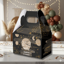 Caixinha De Lembrancinhas Fora deste aniversário do espaço mundial