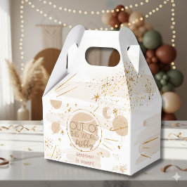 Caixinha De Lembrancinhas Fora deste aniversário do espaço mundial