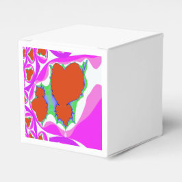 Caixinha De Lembrancinhas Fractal Bleeding Heart Favor Box