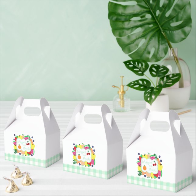 Caixinha De Lembrancinhas Fresh Off The Market Bridal Shower (Múltiplo)