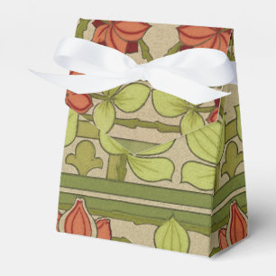 Caixinha De Lembrancinhas Frieze Border Art Nouveau Floral