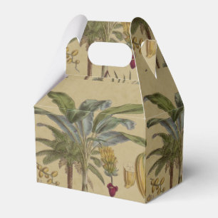 Caixinha De Lembrancinhas Fruta de Palma Tropical Antica Botânica