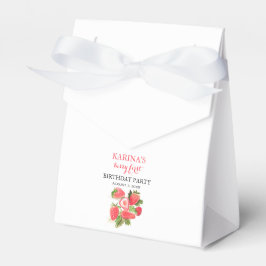 Caixinha De Lembrancinhas Fruta Strawberry primeiro aniversario Summer