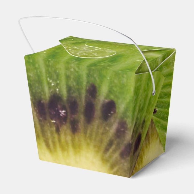 Caixinha De Lembrancinhas Fruta Verde de Kiwi deliciosa 4Kyle (Verso)