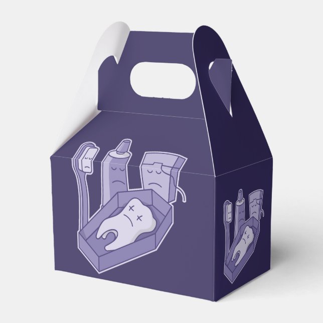 Caixinha De Lembrancinhas Funeral dos dentes (Frente)