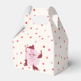 Caixinha De Lembrancinhas Funny Cats cute Purrfect Birthday Party