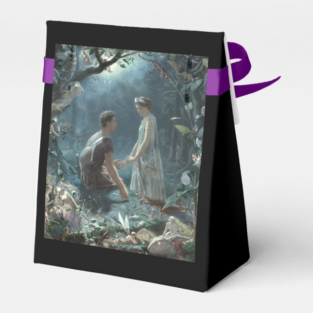 Caixinha De Lembrancinhas Furries: Shakespeare é um sonho de uma noite de ve (Verso)