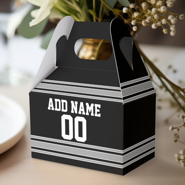 Caixinha De Lembrancinhas Futebol Jersey - Personalize com suas informações (Personalized favor box - birthday party)