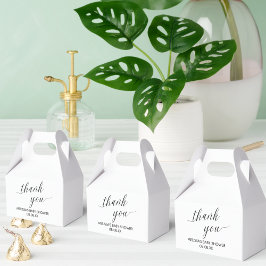 Caixinha De Lembrancinhas Gable Favor Box Modern Minimalista Simples