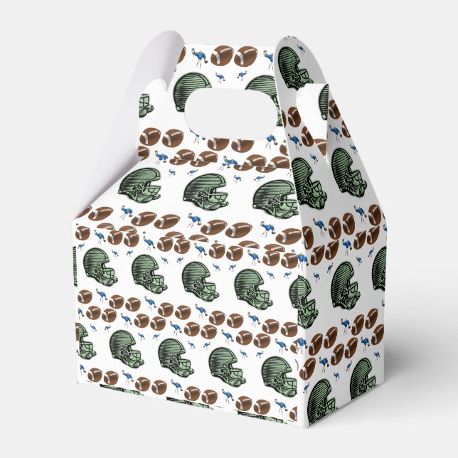 Caixinha De Lembrancinhas Gable Favor Box Sports (Frente)