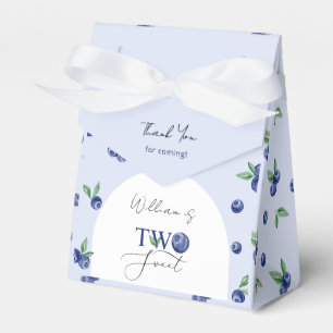 Caixinha De Lembrancinhas Garoto de mirtilo Dois festa de aniversário de mor