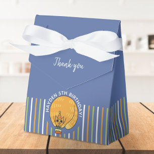 Caixinha De Lembrancinhas Gato de Laranja Gordura