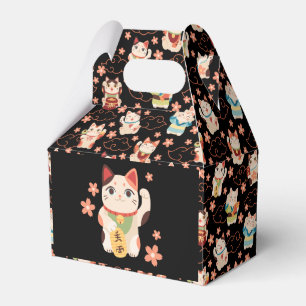 Caixinha De Lembrancinhas Gatos Sortudos Maneki Neko