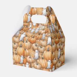 Caixinha De Lembrancinhas Ghost e Pumpkins Halloween