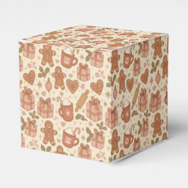 Caixinha De Lembrancinhas Gingerbread Joy