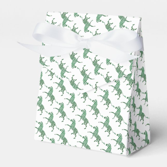 Caixinha De Lembrancinhas Giraffe Hot Pink e Black Silhout (Frente)