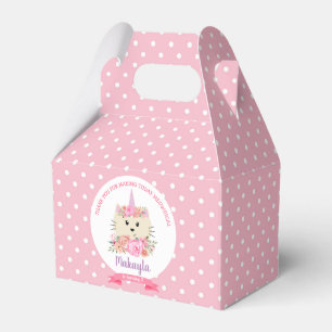 Caixinha De Lembrancinhas Girly Cat Unicorn Caticorn Meowgical Obrigado