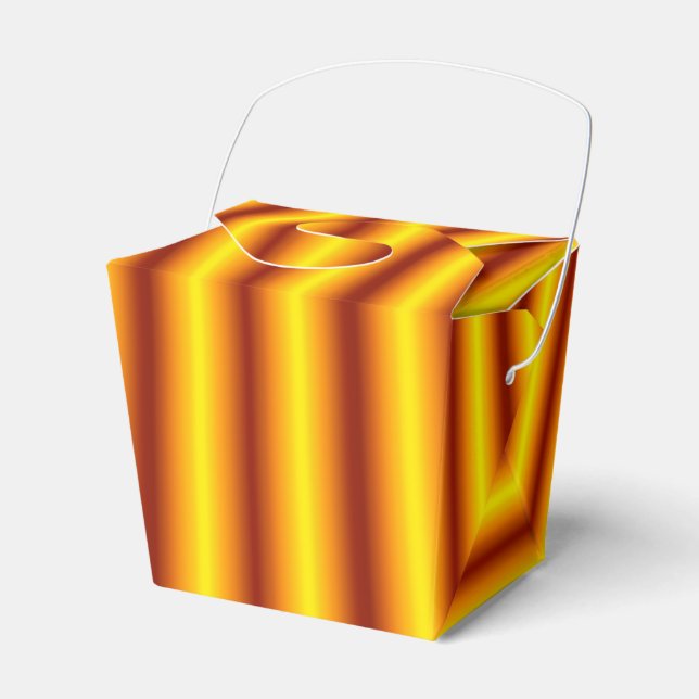 Caixinha De Lembrancinhas Gold (Frente)