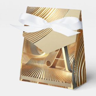 Caixinha De Lembrancinhas Goldene Harmonie