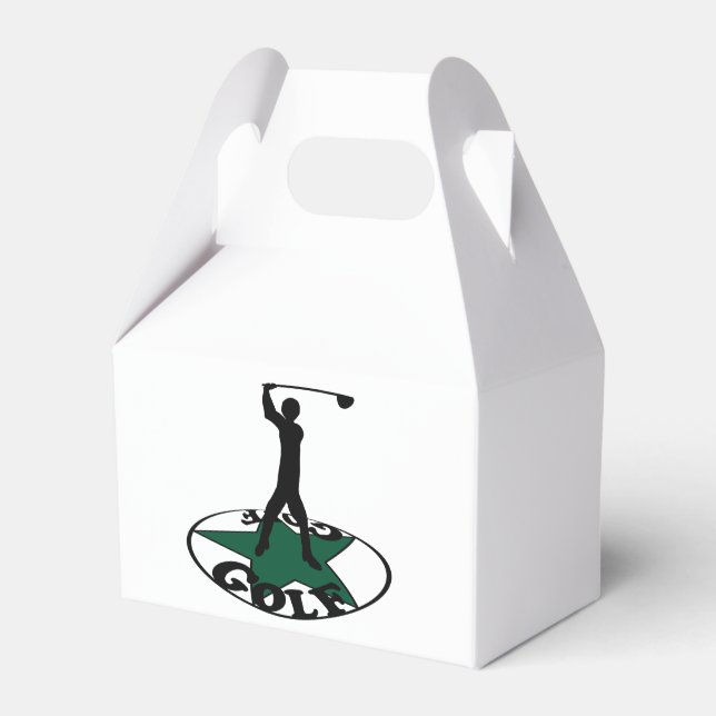 Caixinha De Lembrancinhas Golfe - um jogo maravilhoso (Frente)