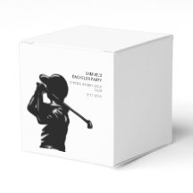 Golfista negro Viagem de golfe Despedida de soltei